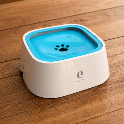 SplashGuard™ Floating Water Bowl – No-Spill, Non-Slip & Large Capacity