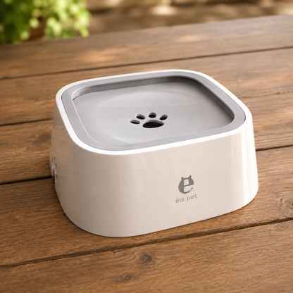 SplashGuard™ Floating Water Bowl – No-Spill, Non-Slip & Large Capacity