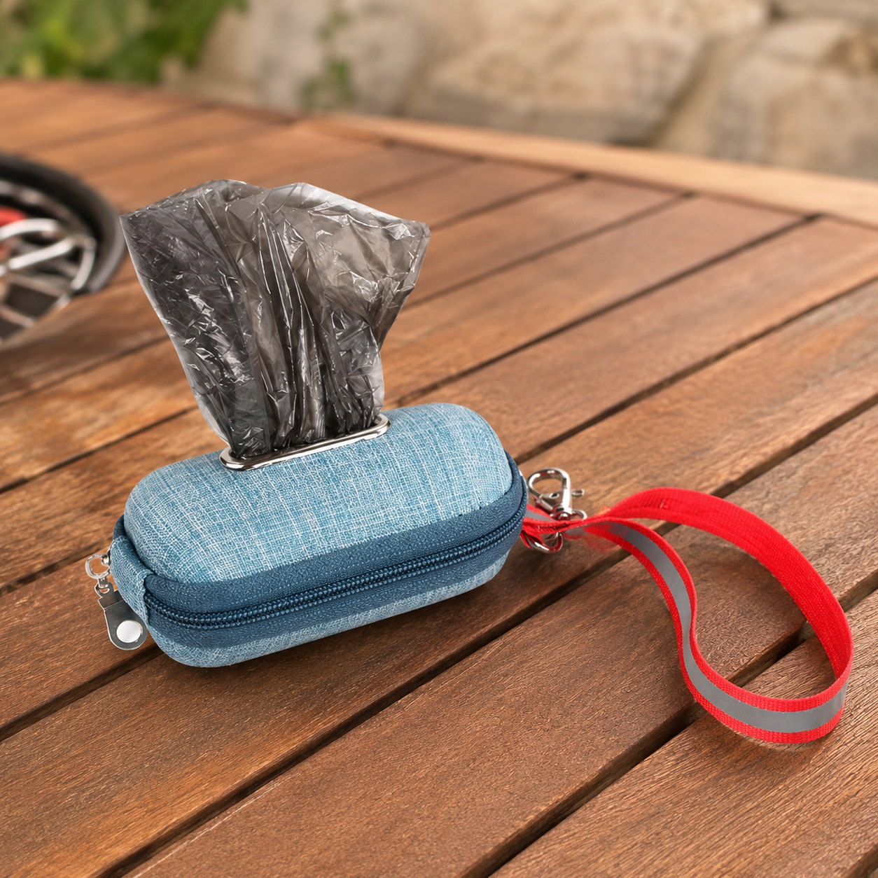Portable Pet Dog Poop Bag Dispenser Pick-Up Bags Holder
