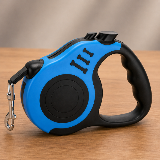 PawGlide™ Pro | Retractable Dog Leash with Safety Brake & Lock